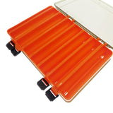 Max Maxb Double-layer Fishing Lure Box Tackle Box Bait Container Storage Orange S