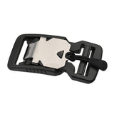 Maxbell Plastic Adjustable Security Lock Webbing Buckle for 25mm Webbing Backpack