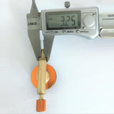 Max Maxb Outdoors Gas Stove Valve Flat Tank Control Switch for Camping Hiking Picnic