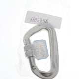 Max Maxb 12KN/5KN 7075 Aluminum Carabiner D-Ring Key Chain Clip Snap Hook 81cm Silver