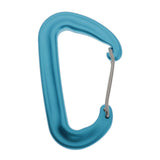 Max Maxb 12KN/5KN 7075 Aluminum Carabiner D-Ring Key Chain Clip Snap Hooks Blue