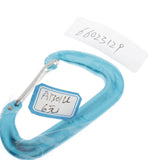 Max Maxb 12KN/5KN 7075 Aluminum Carabiner D-Ring Key Chain Clip Snap Hooks Blue