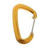 Max Maxb 12KN/5KN 7075 Aluminum Carabiner D-Ring Key Chain Clip Hooks  Gold
