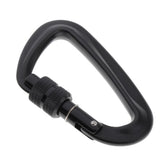 Max Maxb 12KN/5KN 7075 Aluminum Carabiner D-Ring Key Chain Clip Snap Hook 80cm