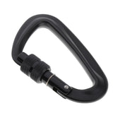Max Maxb 12KN/5KN 7075 Aluminum Carabiner D-Ring Key Chain Clip Snap Hook 80cm