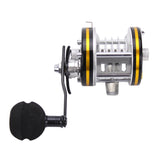 Maxbell Winter Ice Reel Trolling Reel for Sea Boat Big Game Fishing 4 Hole Reel