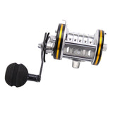 Maxbell Winter Ice Reel Trolling Reel for Sea Boat Big Game Fishing 5 Hole Reel