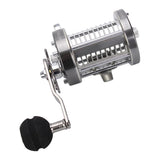 Maxbell Winter Ice Reel Trolling Reel for Sea Boat Big Game Fishing 10 Hole Reel