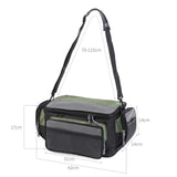 Max Maxb Fishing Tackle Bag Reel Lure Gear Reel Box Holdall Shoulder Bag