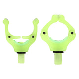 Maxbell 2pcs Fishing Rod Gripper Head Grips Fishing Rod Holder Fishing Tackles Green