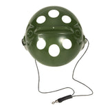 Max Maxb Plastic Carp Fishing Feeder Bait Cage Fishing Lure Holder Basket Trap Green