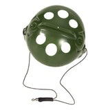 Max Maxb Plastic Carp Fishing Feeder Bait Cage Fishing Lure Holder Basket Trap Green