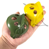 Max Maxb Plastic Carp Fishing Feeder Bait Cage Fishing Lure Holder Basket Trap Yellow