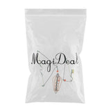 Max Maxb Fishing Feeder Basket Holder Fishing Bait Cage with Line Hooks 25g