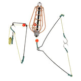 Max Maxb Fishing Feeder Basket Holder Fishing Bait Cage with Line Hooks 30g
