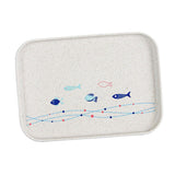 Maxbell 1 Piece Hotel Serving Trays Rectangle Melamine Plastic Tableware White S