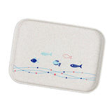 Maxbell 1 Piece Hotel Serving Trays Rectangle Melamine Plastic Tableware White S