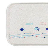 Maxbell 1 Piece Hotel Serving Trays Rectangle Melamine Plastic Tableware White S