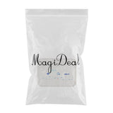 Maxbell 1 Piece Hotel Serving Trays Rectangle Melamine Plastic Tableware White M