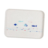 Maxbell 1 Piece Hotel Serving Trays Rectangle Melamine Plastic Tableware White M