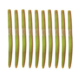Maxbell 10pcs Imitation Earthworm Artificial Soft Bait Fishing Lure W121-04
