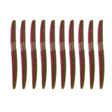Maxbell 10pcs Imitation Earthworm Artificial Soft Bait Fishing Lure W121-07