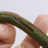 Maxbell 10pcs Imitation Earthworm Artificial Soft Bait Fishing Lure W121-07