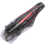 Maxbell Foldable Trilateral Fishing Landing Net Brail Telescopic Handle 80cm