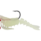 Maxbell Lead Head Multi-jointed Shrimp Fishing Lure Luminous