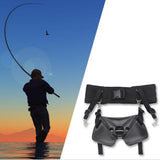 Maxbell Fishing Fighting Belt Adjustable Waist Gimbal Stand Up Pole Holder