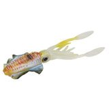 Maxbell Portable Soft Artificial Squid Lure Long Tail Saltwater Octopus Bait Yellow