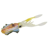 Maxbell Portable Soft Artificial Squid Lure Long Tail Saltwater Octopus Bait Yellow