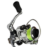 Maxbell Mini Smooth Fishing Reel Steel Bait Casting Fishing Reels w/ Metal Wire Cup