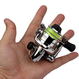 Maxbell Mini Smooth Fishing Reel Steel Bait Casting Fishing Reels w/ Metal Wire Cup