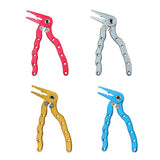 Maxbell Multifunctional Fishing Plier Hook Remover Steel Wire Line Cutter Golden