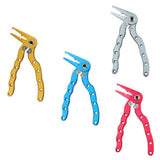 Maxbell Multifunctional Fishing Plier Hook Remover Steel Wire Line Cutter Golden