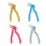 Maxbell Multifunctional Fishing Plier Hook Remover Steel Wire Line Cutter Golden