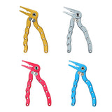 Maxbell Multifunctional Fishing Plier Hook Remover Steel Wire Line Cutter Golden