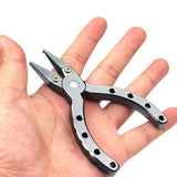 Maxbell Mini Multifunctional Fishing Split Ring Plier Hook Remover Braid Line Cutter