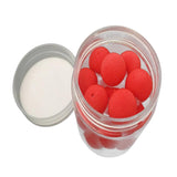 Maxbell 15pcs/box Pop Up Boilies Floating Ball Beads Pellet Carp Fishing Bait Red