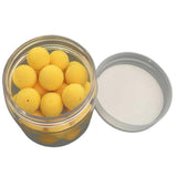 Maxbell 15pcs Smell Carp Fishing Bait Boilies Eggs Floating Ball Beads Feeder 4 Size