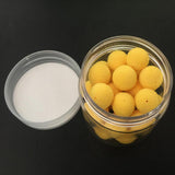 Maxbell 15pcs Smell Carp Fishing Bait Boilies Eggs Floating Ball Beads Feeder 4 Size
