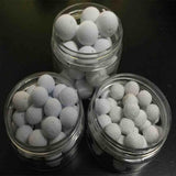 Maxbell 15pcs/box Pop Up Boilies Floating Ball Beads Pellet Carp Fishing Bait White