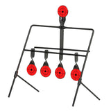 Maxbell 5 Targets Self Resetting Spinning Shooting Target Metal Target Stand