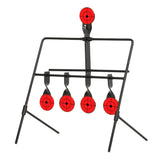 Maxbell 5 Targets Self Resetting Spinning Shooting Target Metal Target Stand