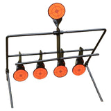 Maxbell 5 Targets Self Resetting Spinning Shooting Target Metal Target Stand