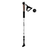 Maxbell 2pcs Folding Trekking Walking Hiking Sticks Poles Camping Cane Bag Silver