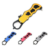 Maxbell Aluminum Alloy Fish Gripper Fish Holder Lip Gripper Fishing Grabber Golden