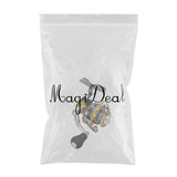 Maxbell Mini Spinning Fishing Reel Ultra Light High Strength Fishing Tackles Gold