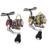 Maxbell Mini Spinning Fishing Reel Ultra Light High Strength Fishing Tackles Gold